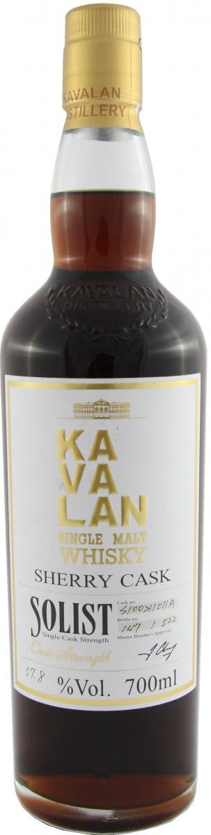 Kavalan Solist  Sherry Cask