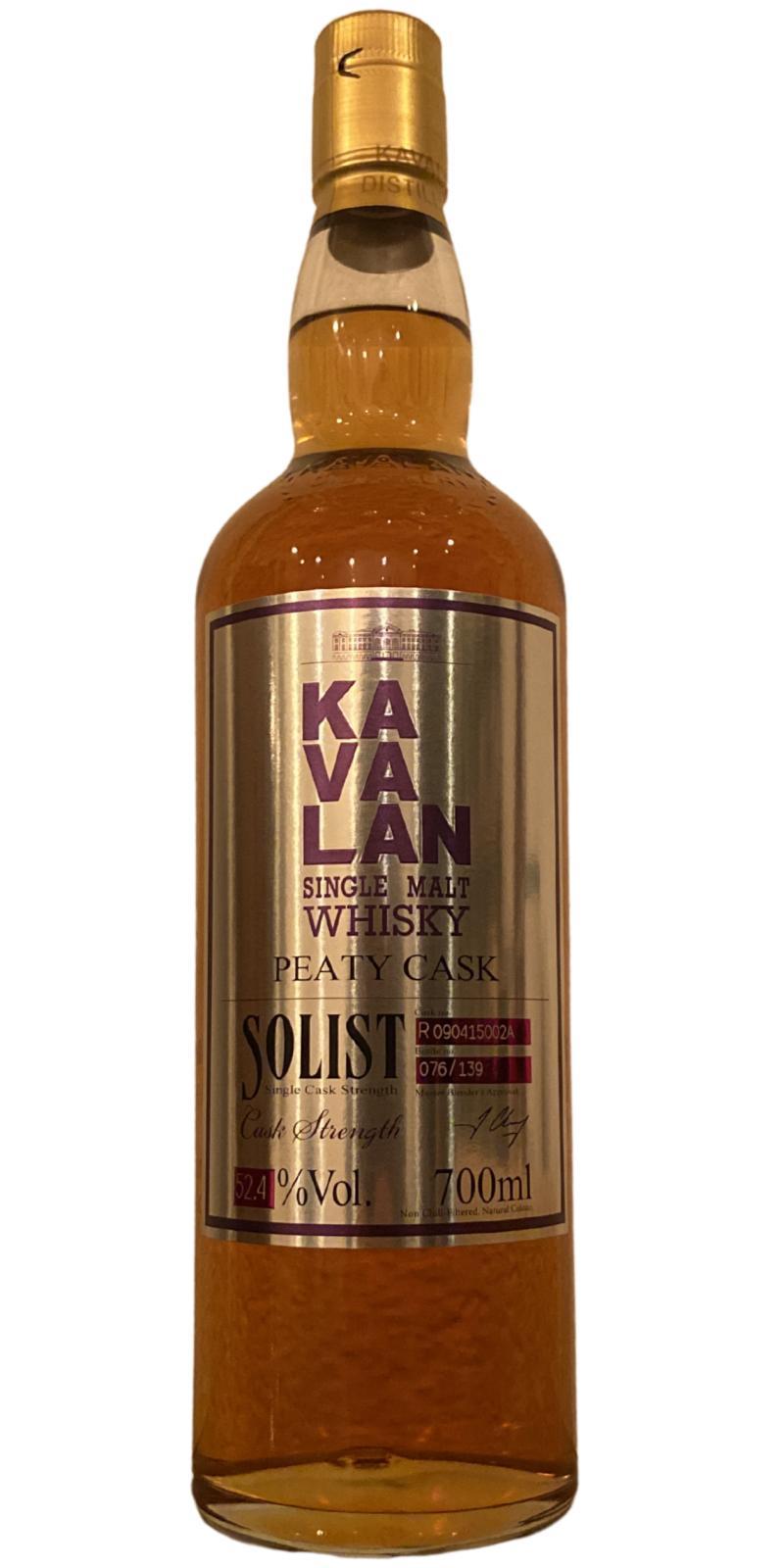 Kavalan Solist  Peaty Cask