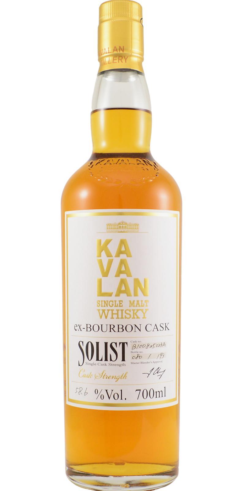 Kavalan Solist  ex-Bourbon Cask