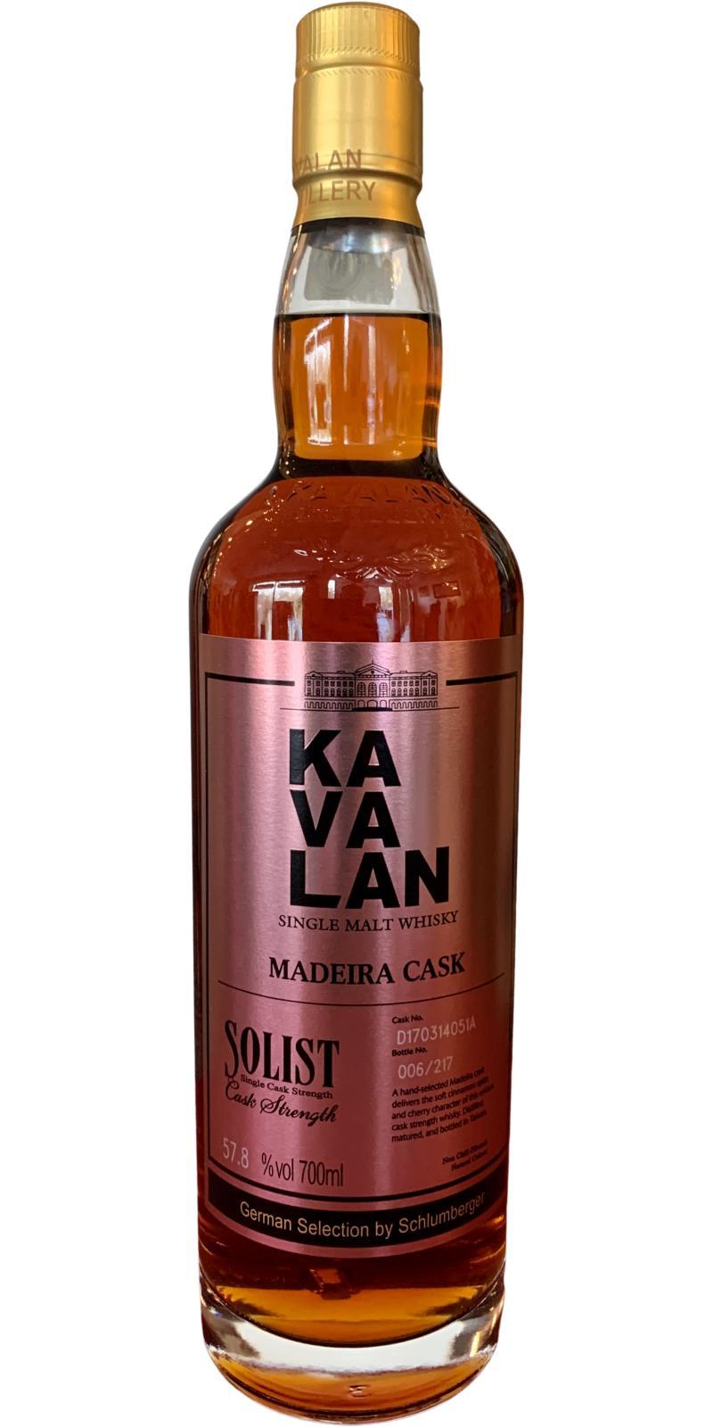 Kavalan Solist  Madeira Cask