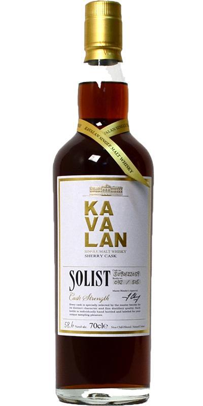 Kavalan Solist  Sherry Cask