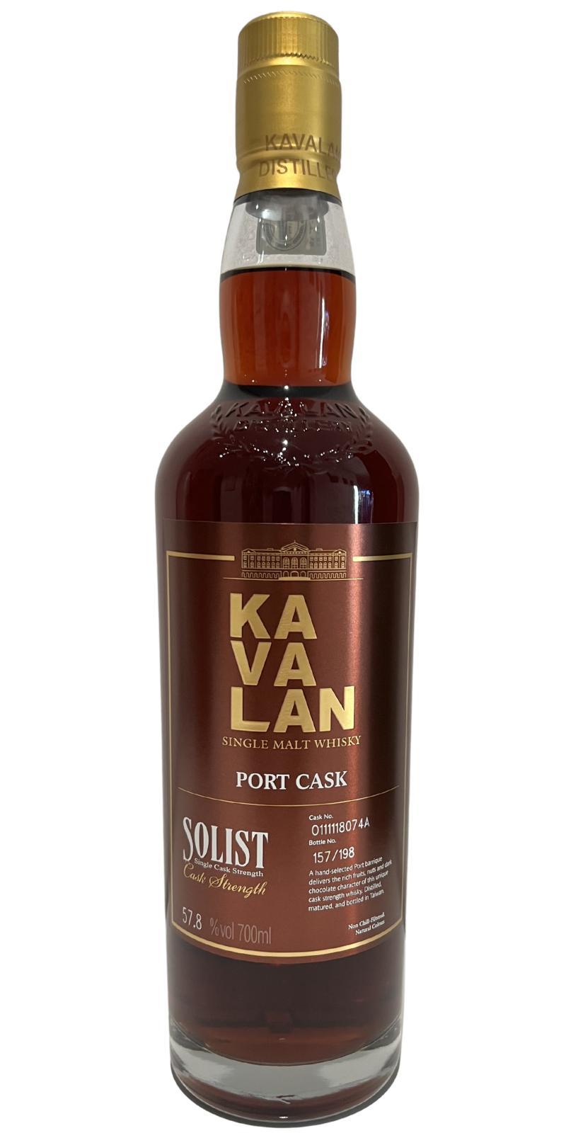 Kavalan Solist  Port Cask