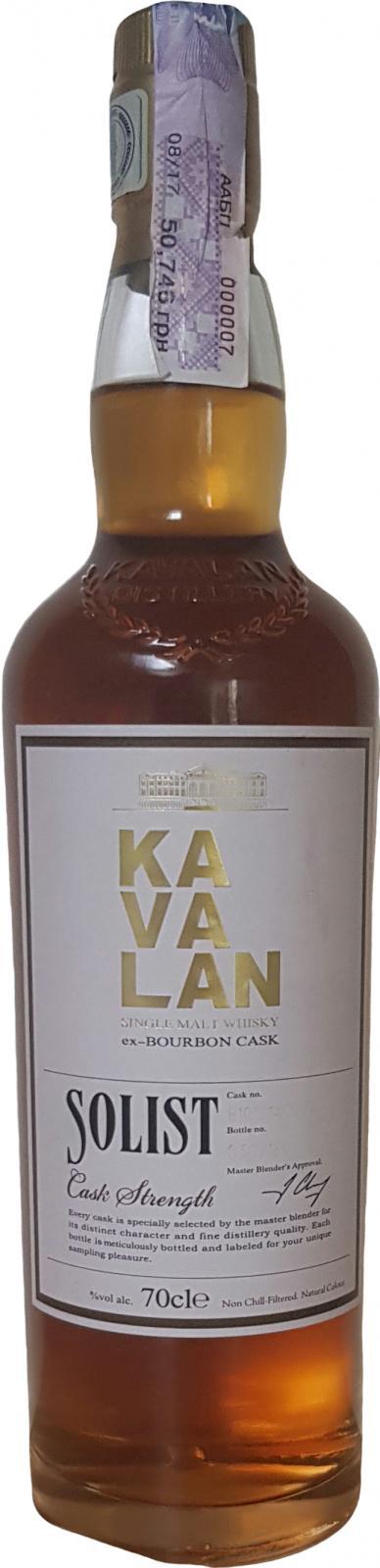 Kavalan Solist  ex-Bourbon Cask
