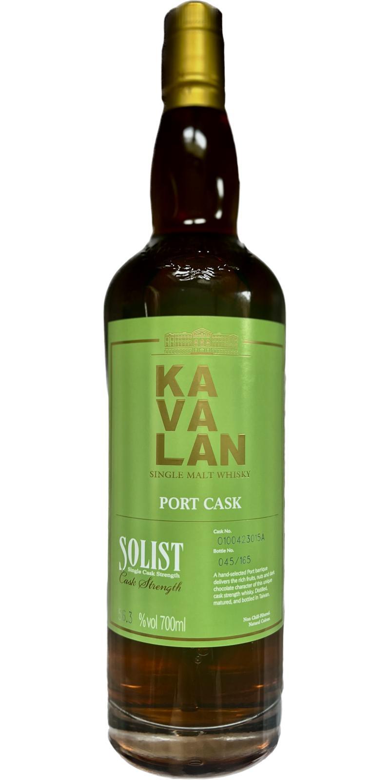 Kavalan Solist  Port Cask