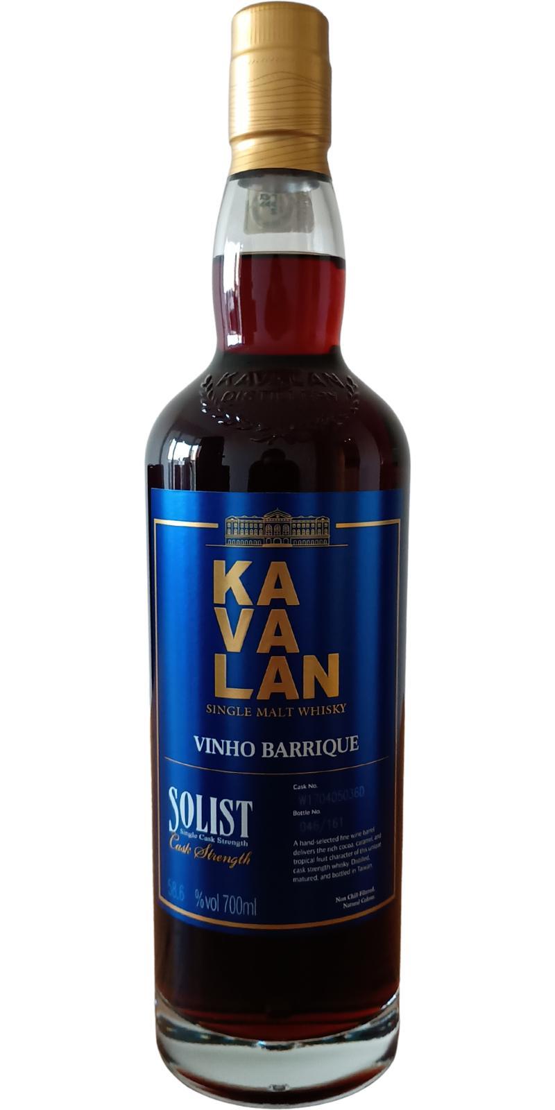 Kavalan Solist  Vinho Barrique