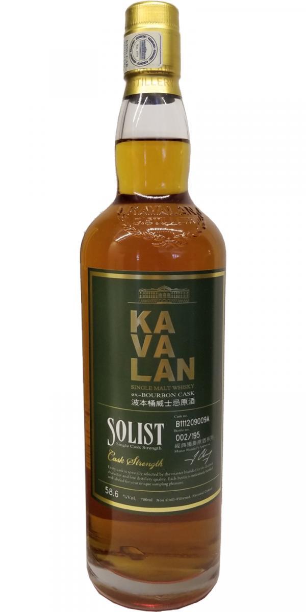 Kavalan Solist  ex-Bourbon Cask