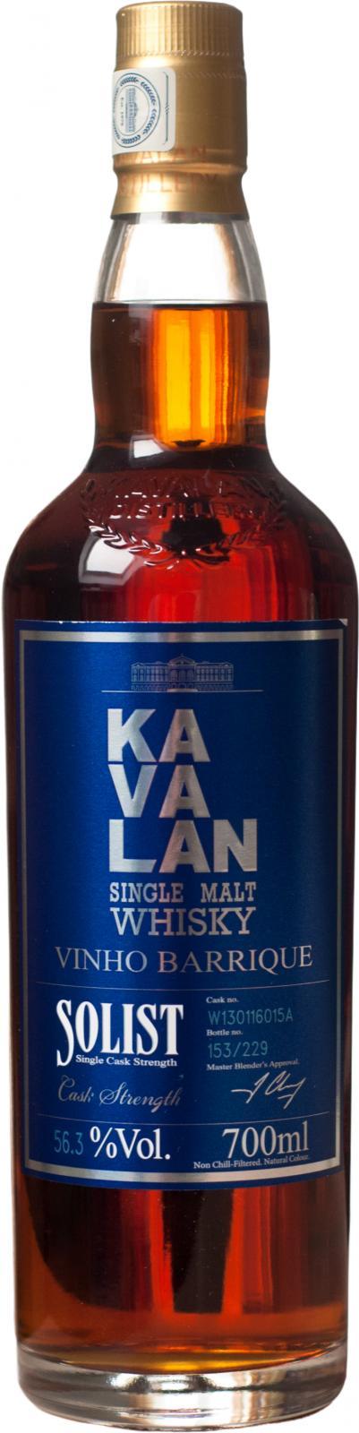 Kavalan Solist  Vinho Barrique