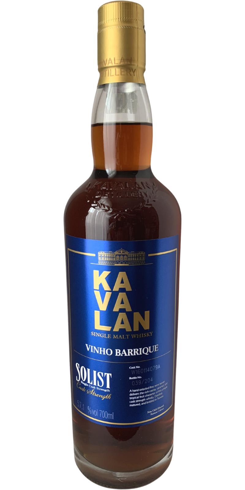 Kavalan Solist  Vinho Barrique