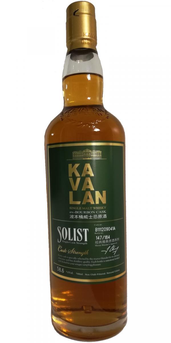 Kavalan Solist  ex-Bourbon Cask