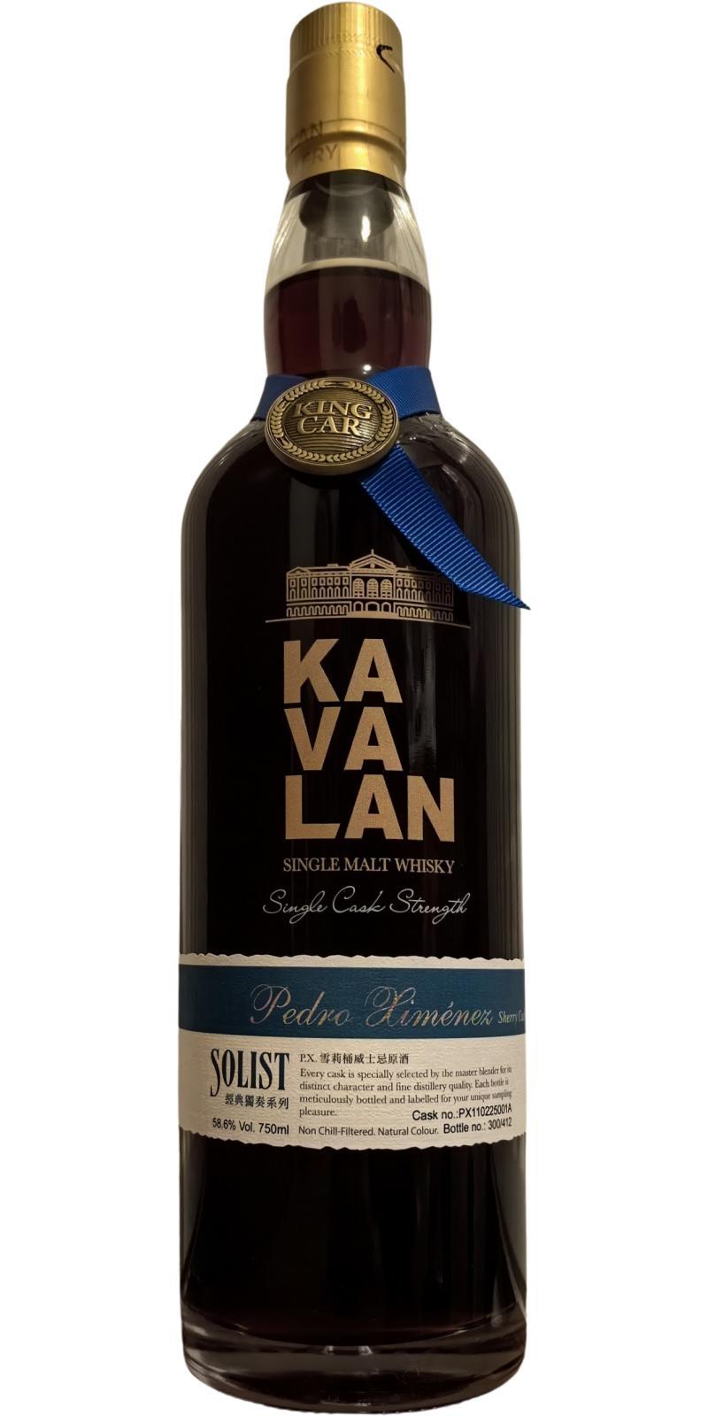 Kavalan Solist  Pedro Ximénez