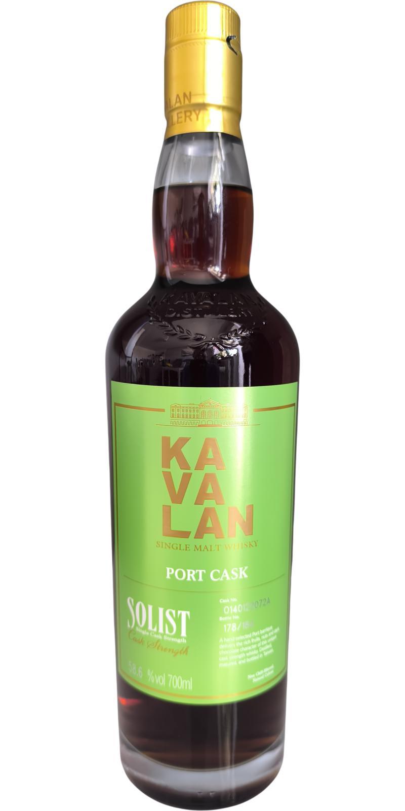Kavalan Solist  Port Cask