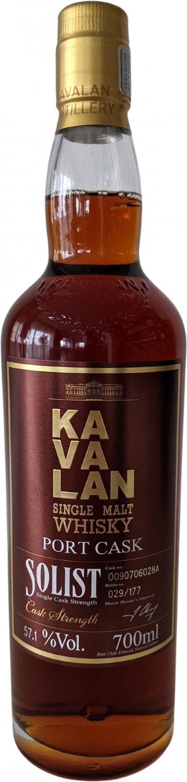 Kavalan Solist  Port Cask