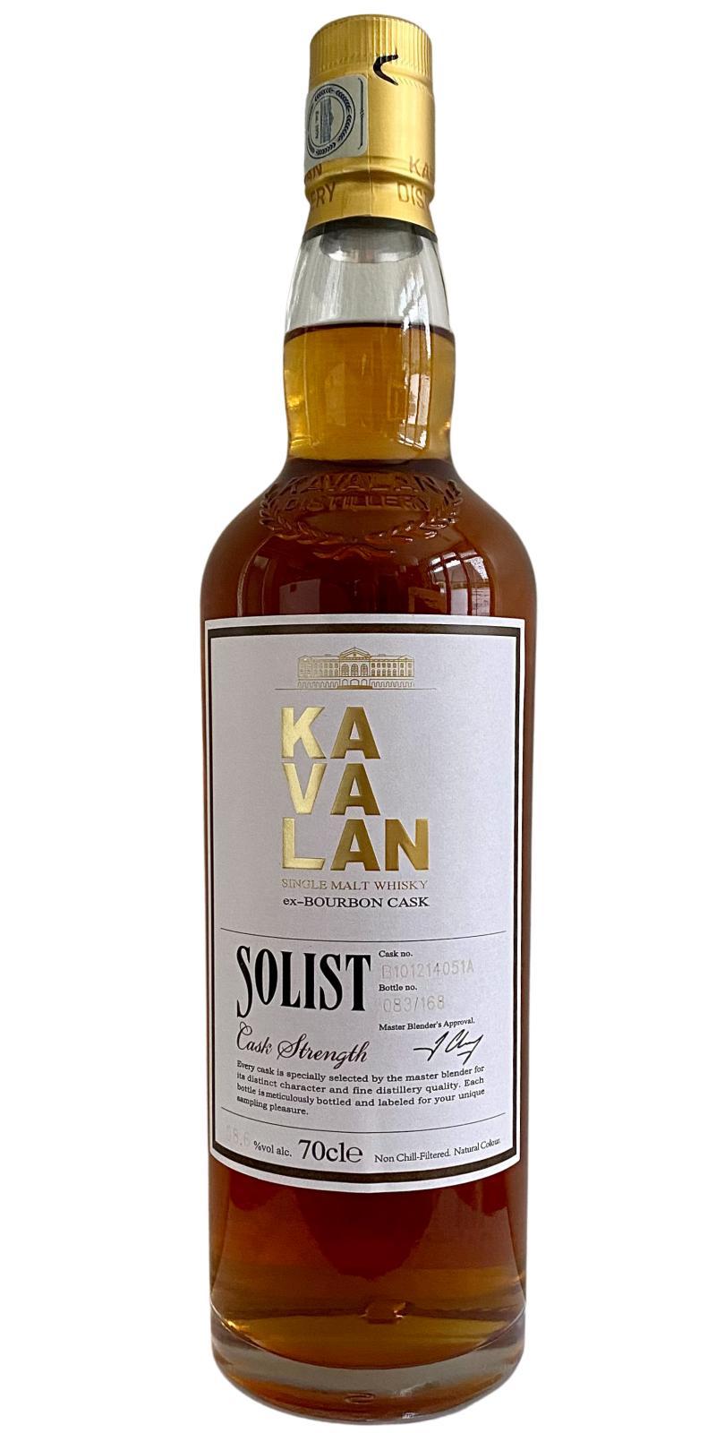Kavalan Solist  ex-Bourbon Cask