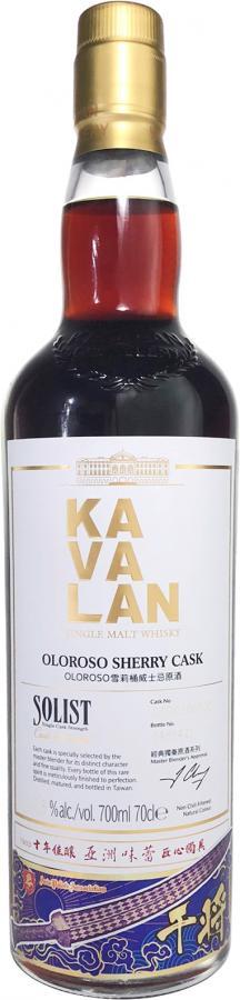 Kavalan Solist  Oloroso Sherry Cask