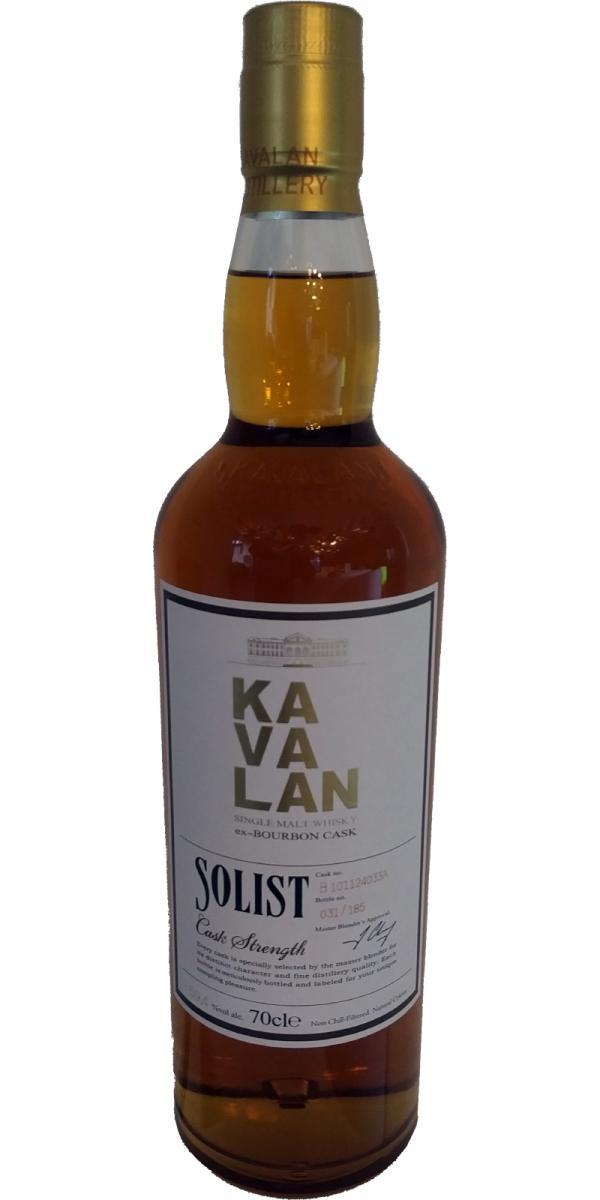 Kavalan Solist  ex-Bourbon Cask