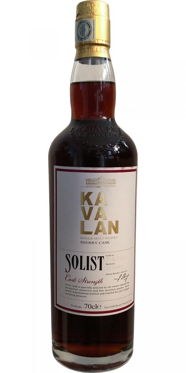 Kavalan Solist  Sherry Cask