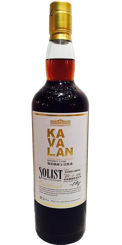 Kavalan Solist  Sherry Cask