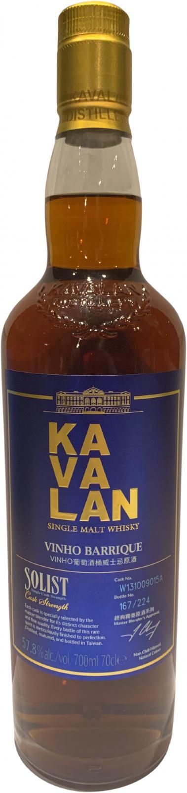 Kavalan Solist  Vinho Barrique