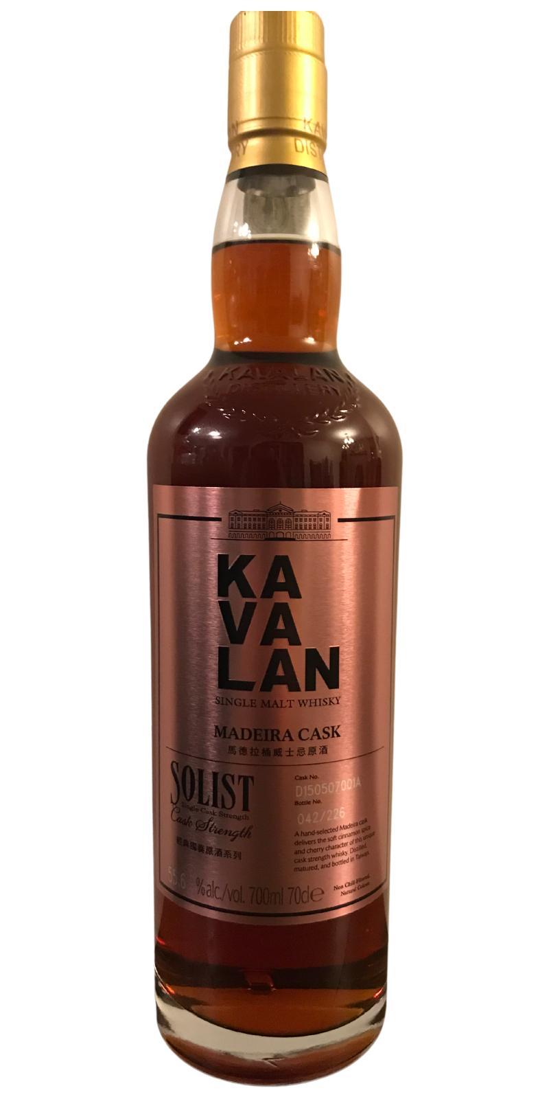 Kavalan Solist  Madeira Cask