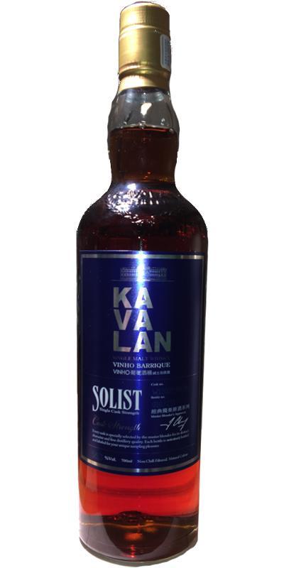 Kavalan Solist  Vinho Barrique