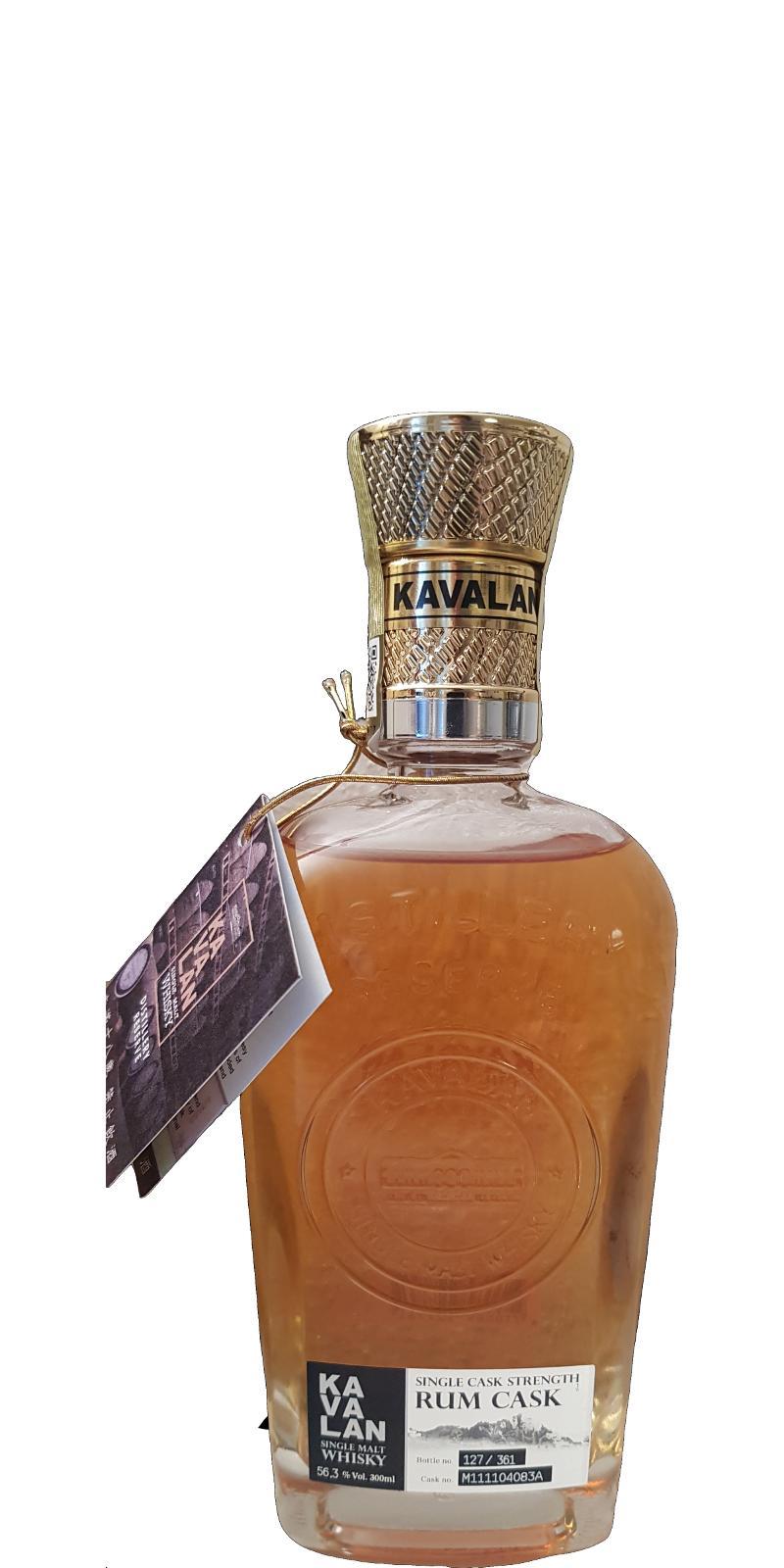 Kavalan Solist  Rum Cask