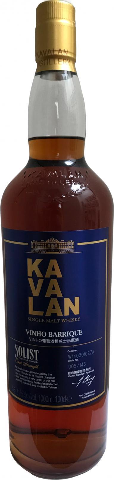 Kavalan Solist  Vinho Barrique