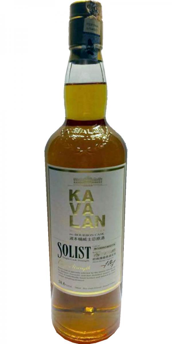 Kavalan Solist  ex-Bourbon Cask