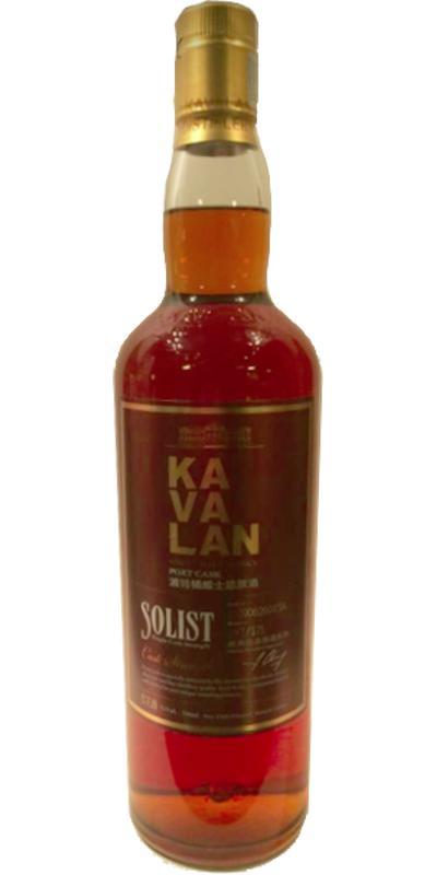Kavalan Solist  Port Cask