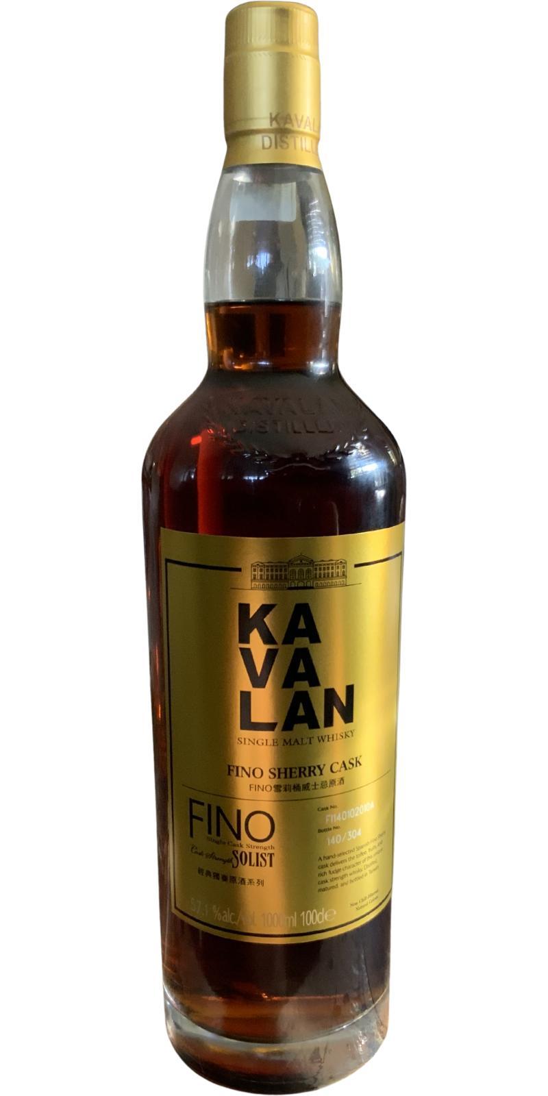 Kavalan Solist  Fino Sherry Cask
