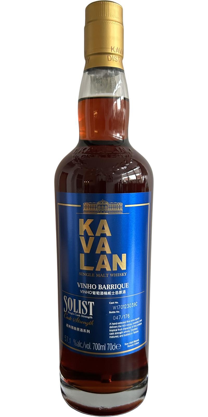 Kavalan Solist  Vinho Barrique