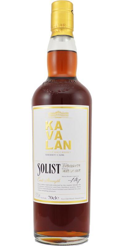 Kavalan Solist  Sherry Cask