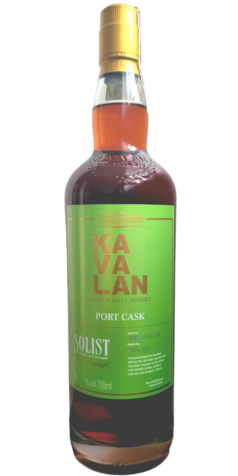 Kavalan Solist  Port Cask