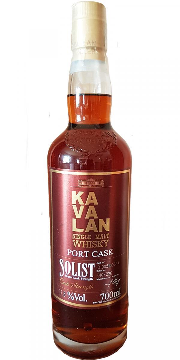 Kavalan Solist  Port Cask