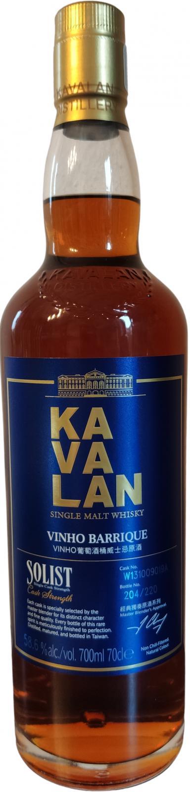 Kavalan Solist  Vinho Barrique