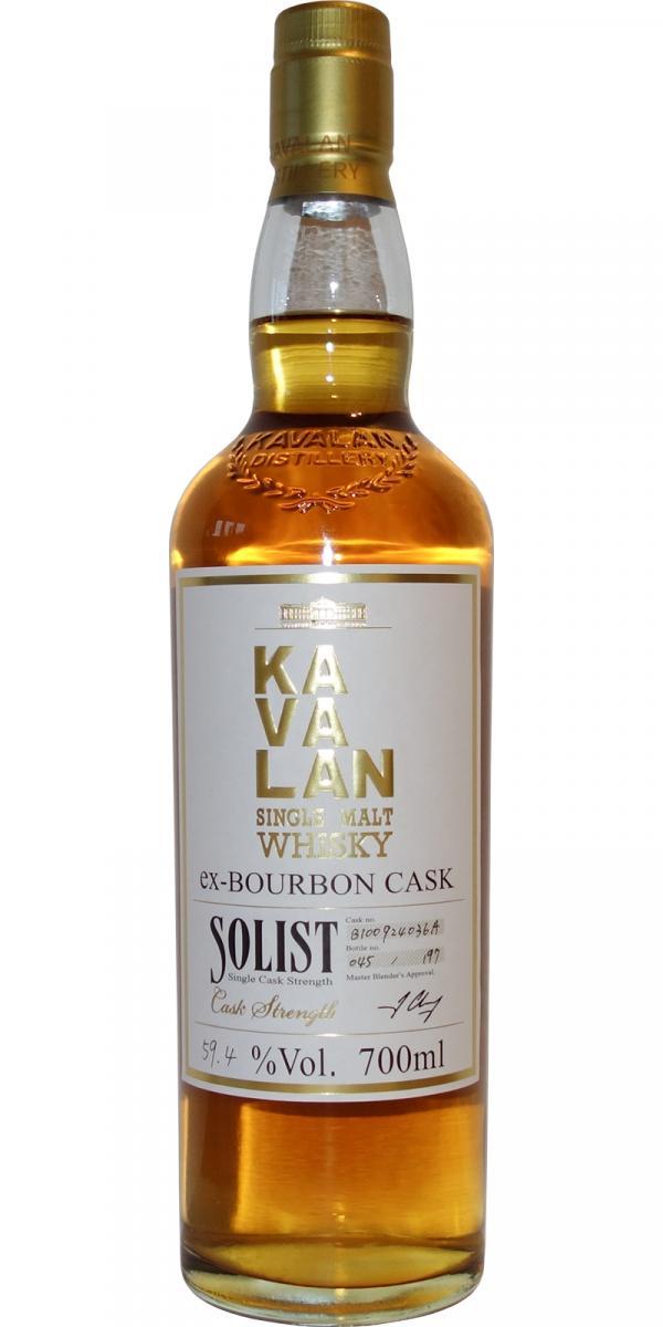 Kavalan Solist  ex-Bourbon Cask