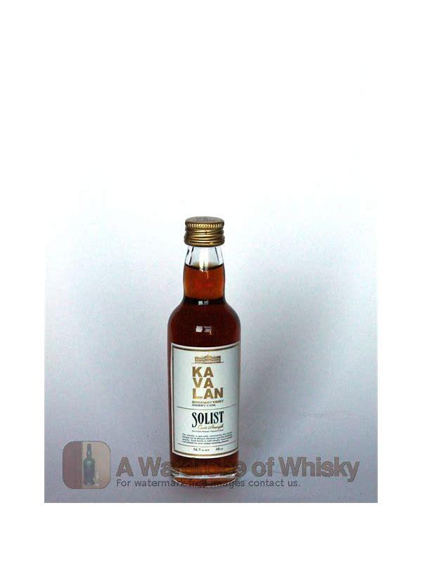 Kavalan Solist  ex-Bourbon Cask - Miniature