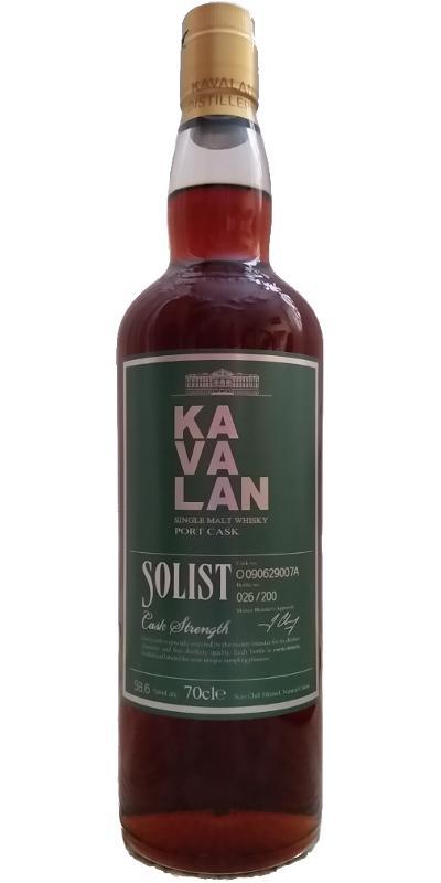 Kavalan Solist  Port Cask
