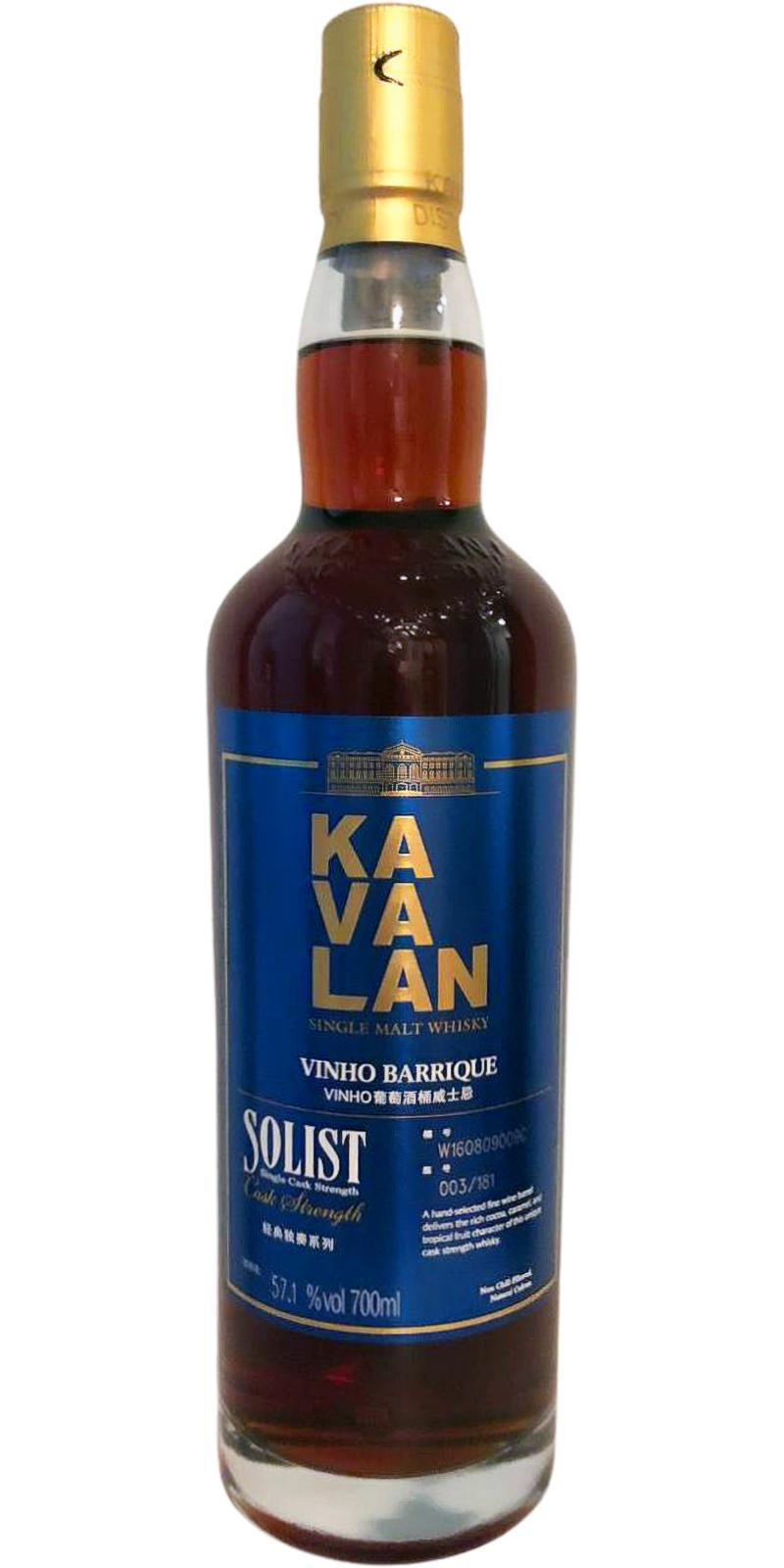 Kavalan Solist  Vinho Barrique