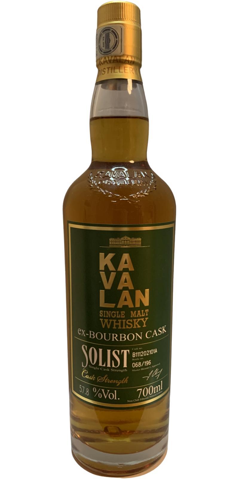 Kavalan Solist  ex-Bourbon Cask