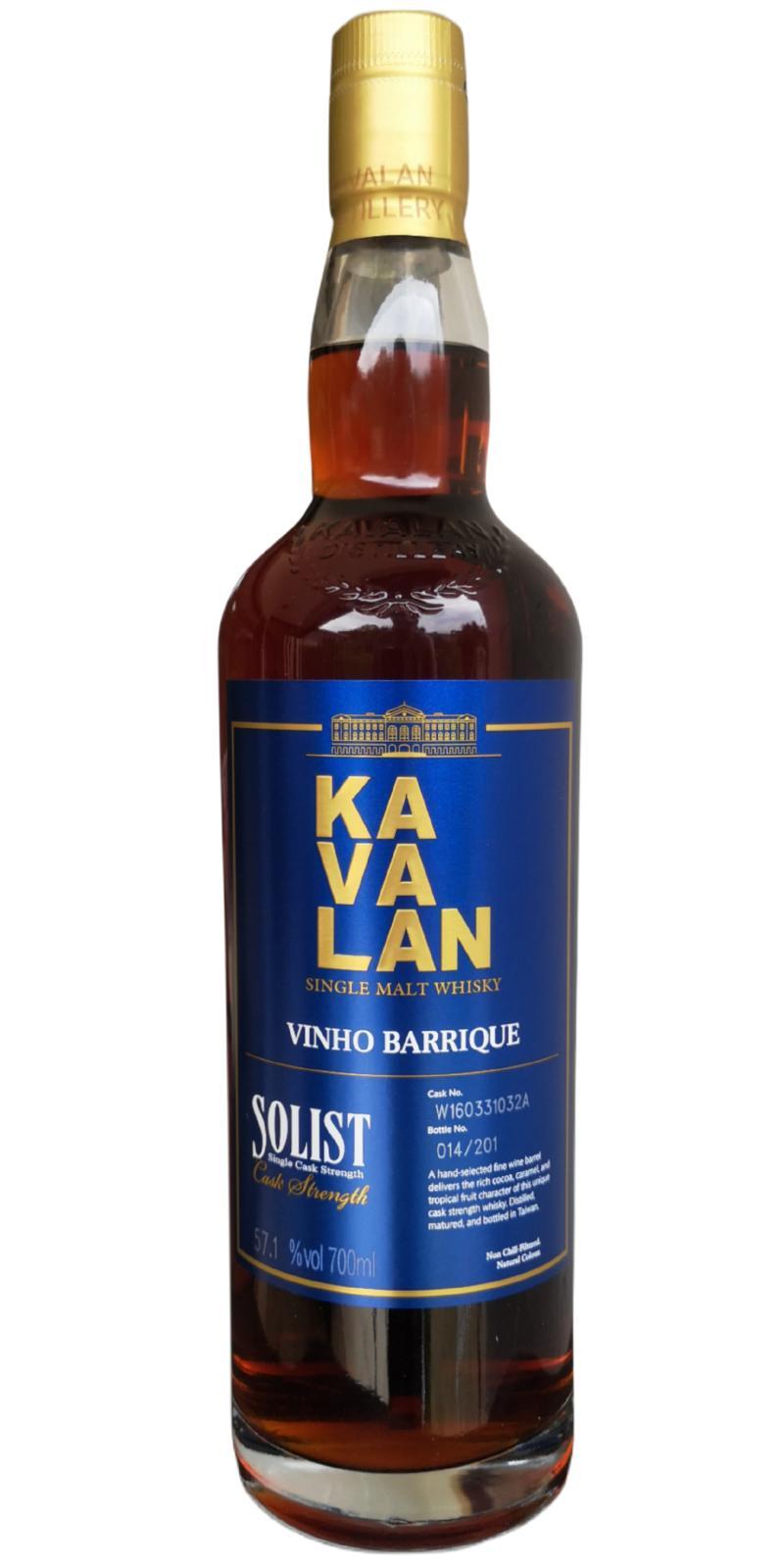 Kavalan Solist  Vinho Barrique