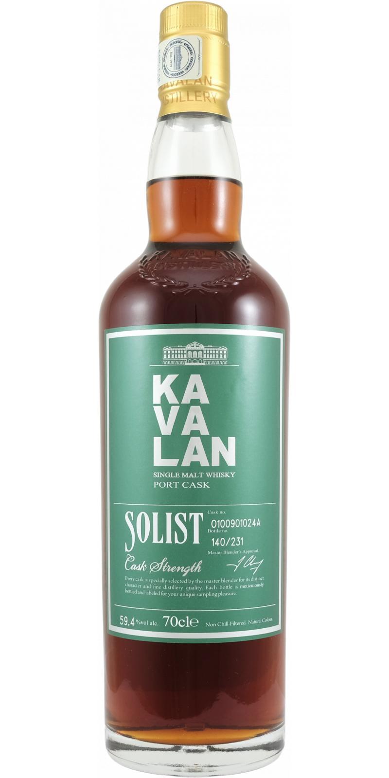 Kavalan Solist  Port Cask
