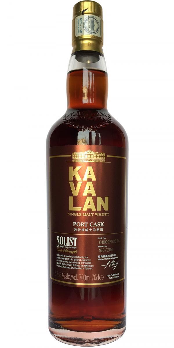 Kavalan Solist  Port Cask