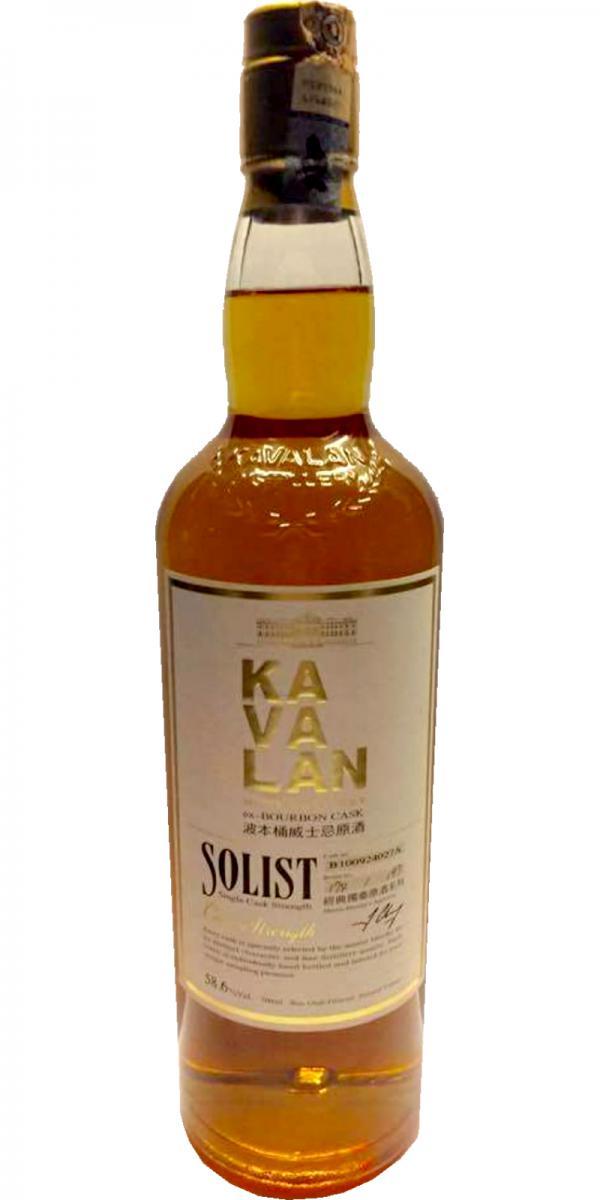 Kavalan Solist  ex-Bourbon Cask
