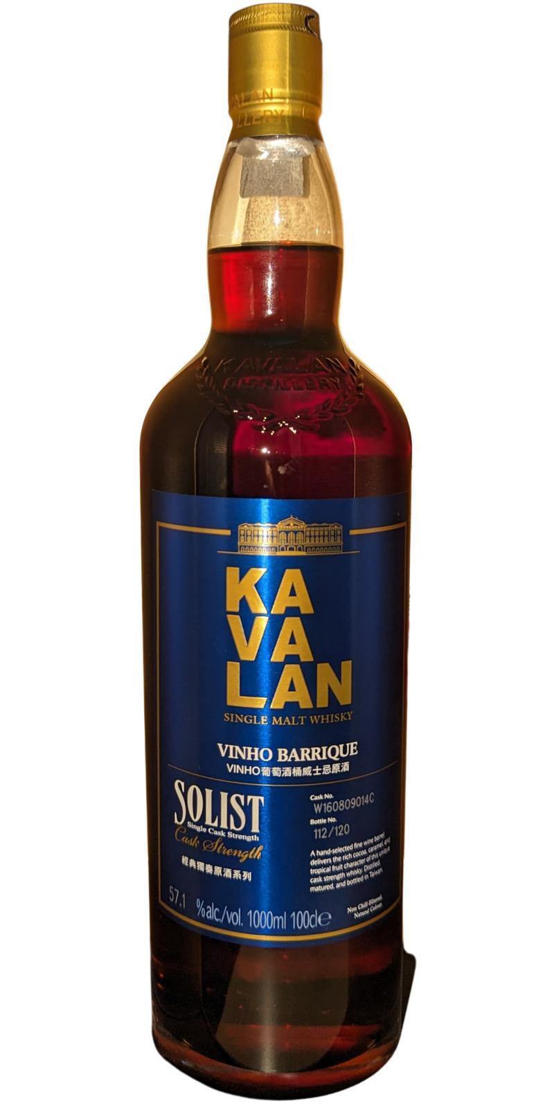 Kavalan Solist  Vinho Barrique