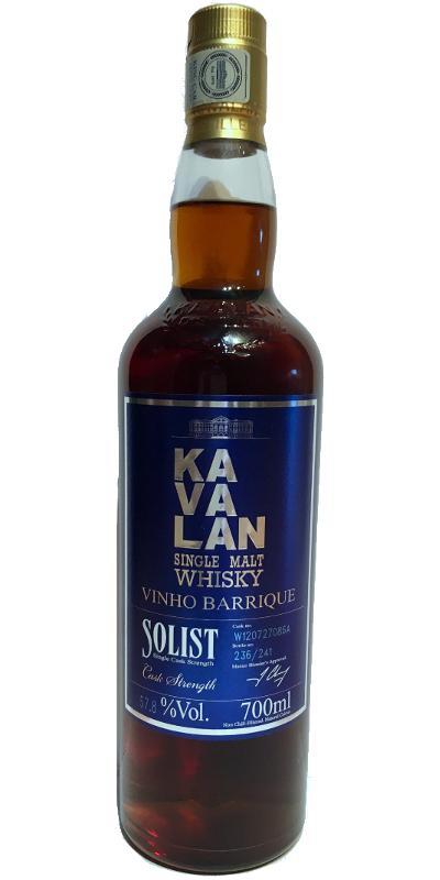 Kavalan Solist  Vinho Barrique