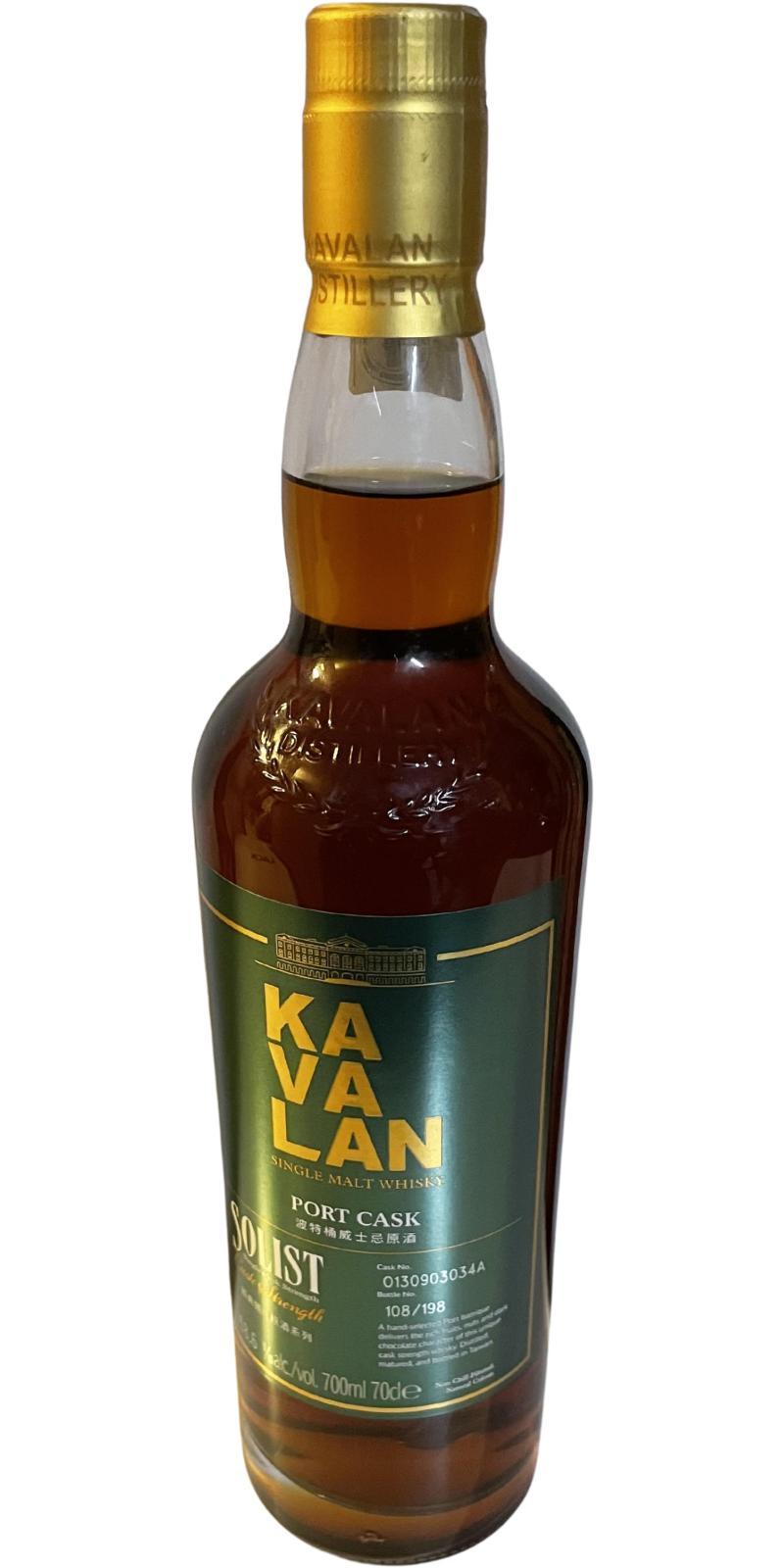 Kavalan Solist  Port Cask