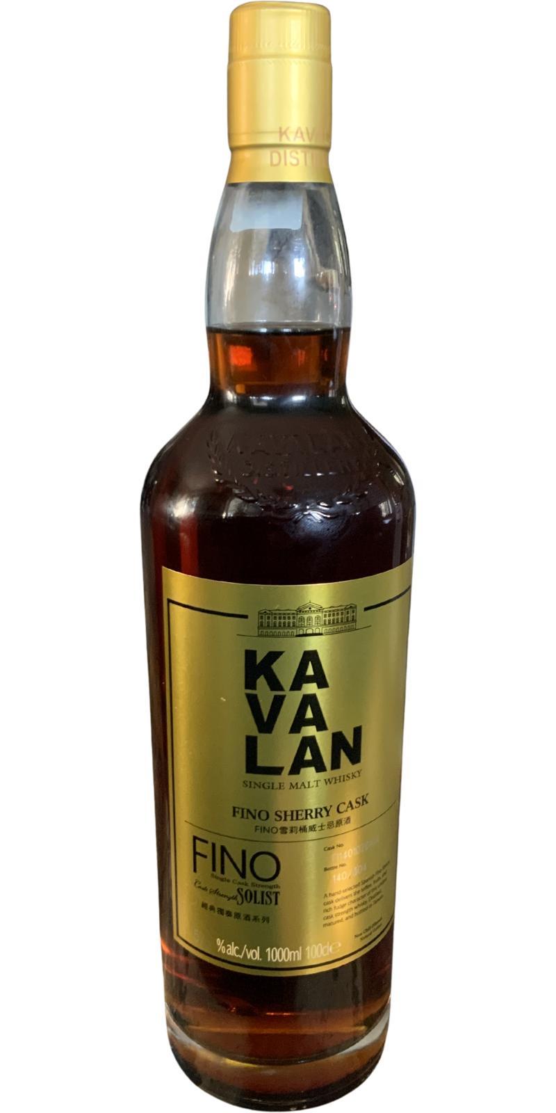 Kavalan Solist  Fino Sherry Matured
