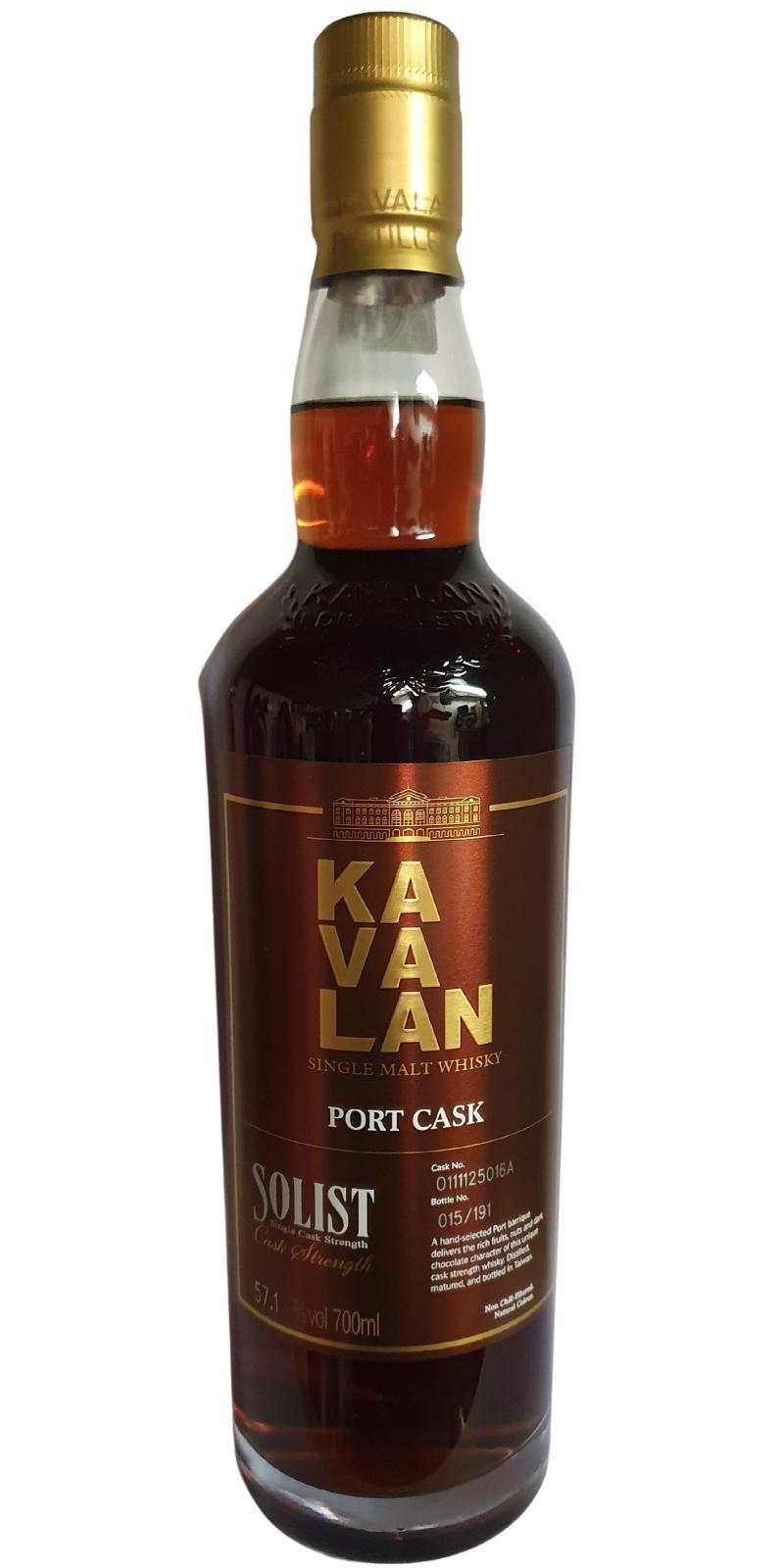 Kavalan Solist  Port Cask