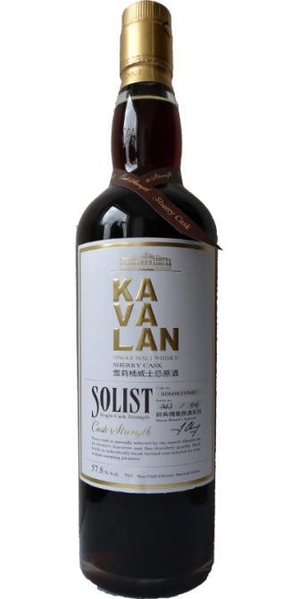 Kavalan Solist  Sherry Cask