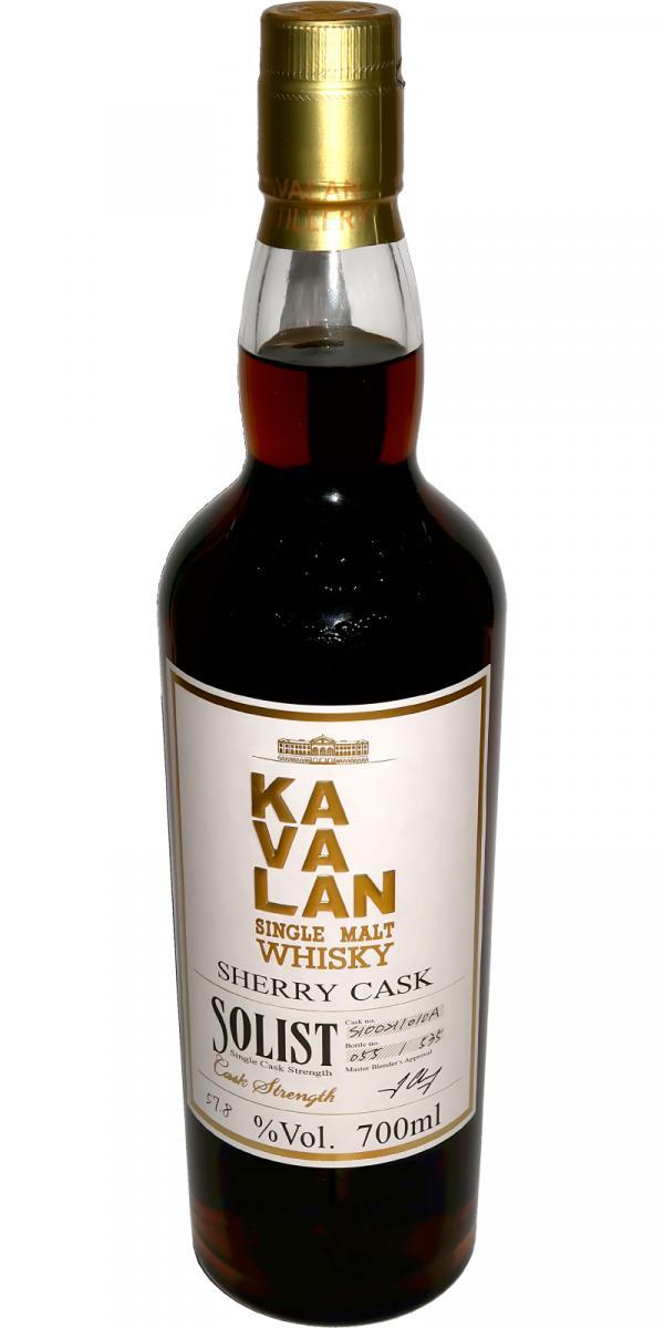 Kavalan Solist  Sherry Cask